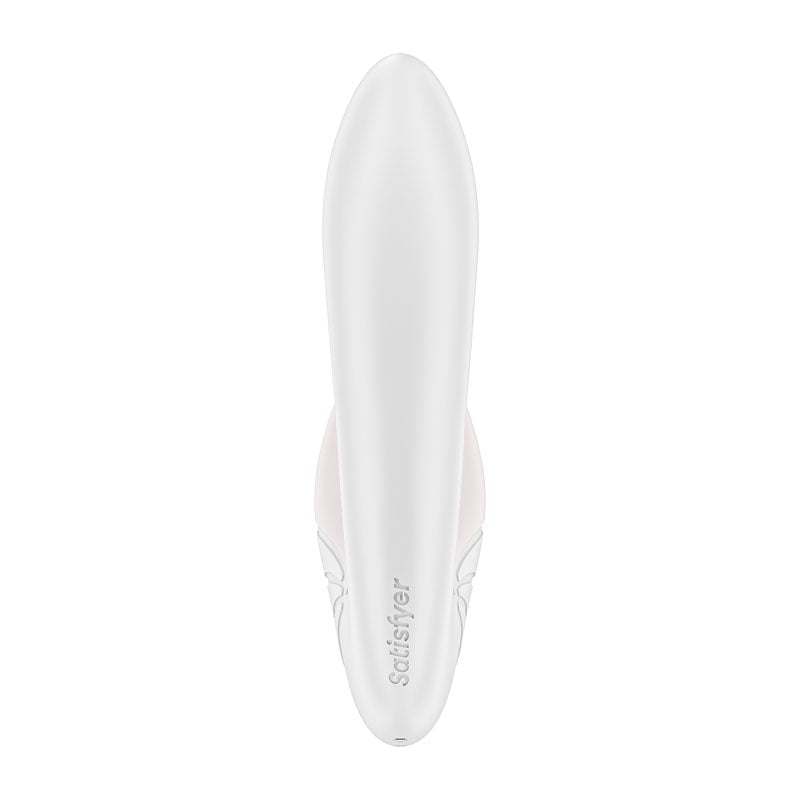 Satisfyer Supernova - White USB Rechargeable Vibrator with Air Pulsation A$85.41