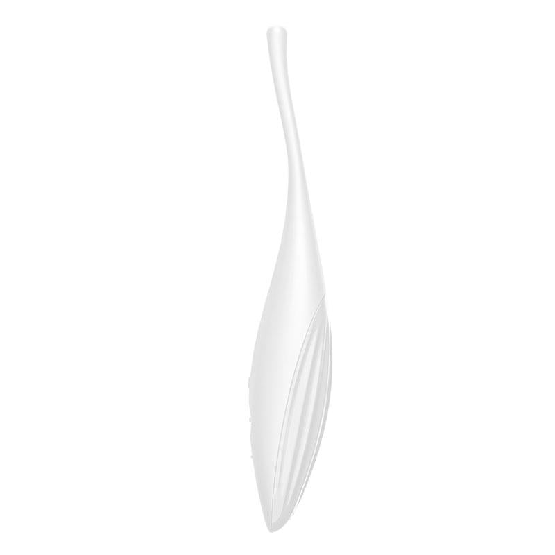 Satisfyer Twirling Joy - White USB Rechargeable Point Clitoral Stimulator
