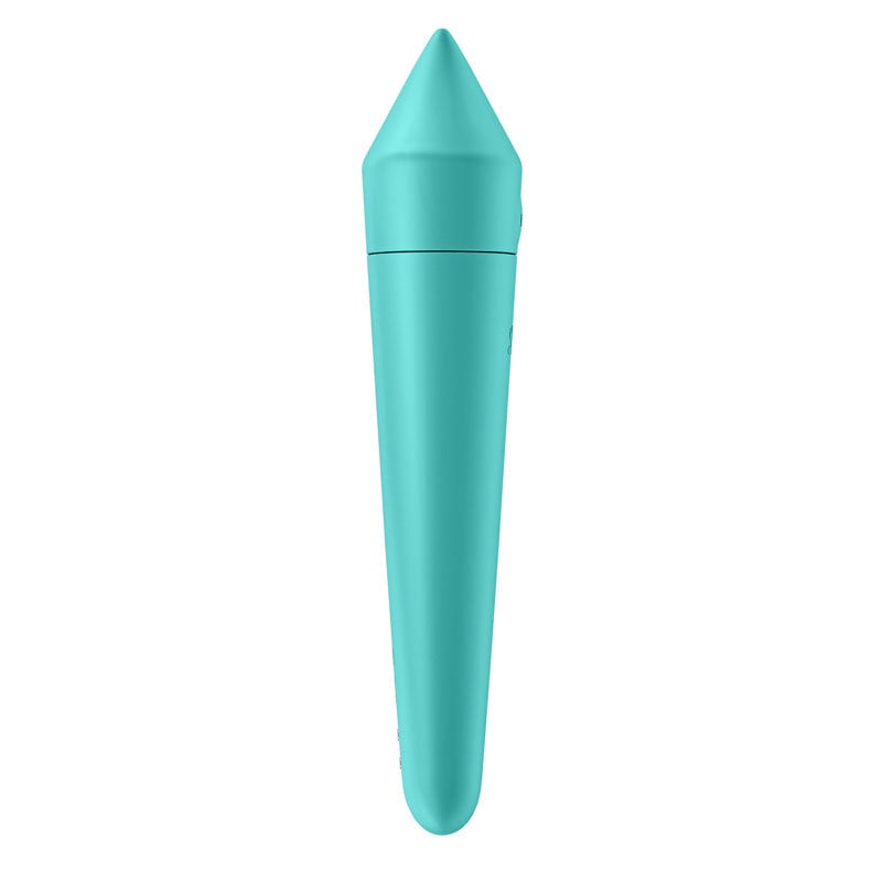 Satisfyer Ultra Power Bullet 8 - Turquoise USB Rechargeable Bullet with App