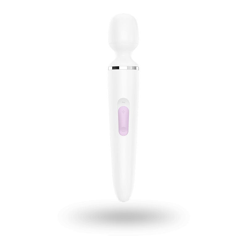 Satisfyer Wand-er Woman - White USB Rechargeable Massager Wand A$90.56 Fast