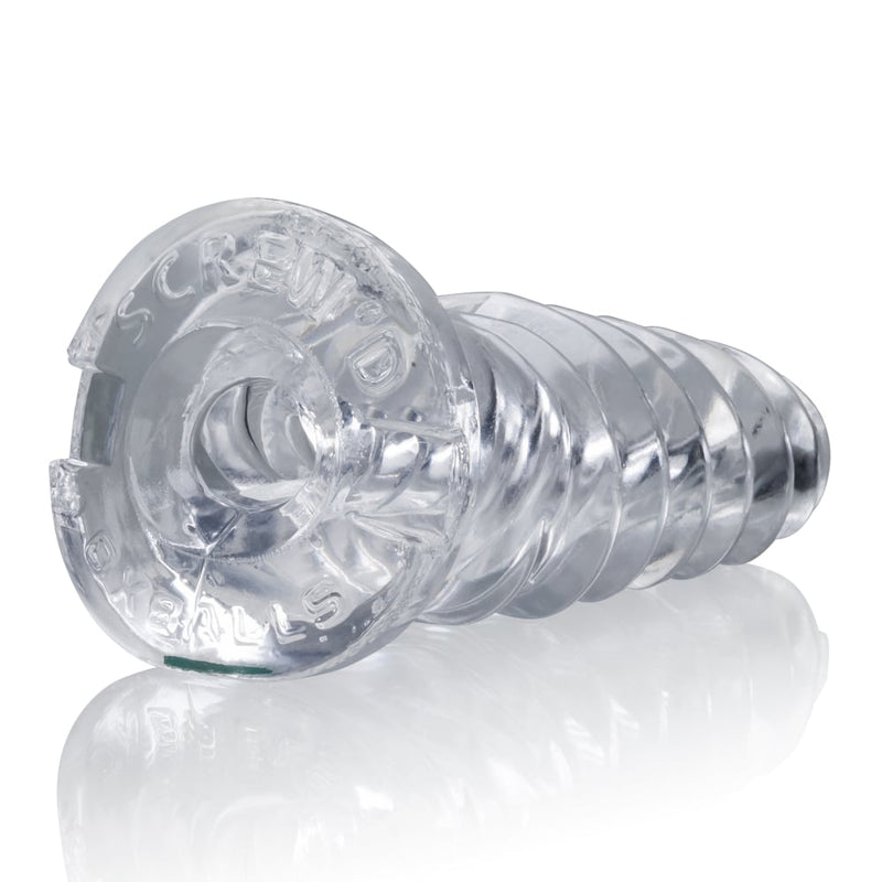 ScrewD Super Squish Corkscrew Jackoff Toy Clear A$55.54 Fast shipping