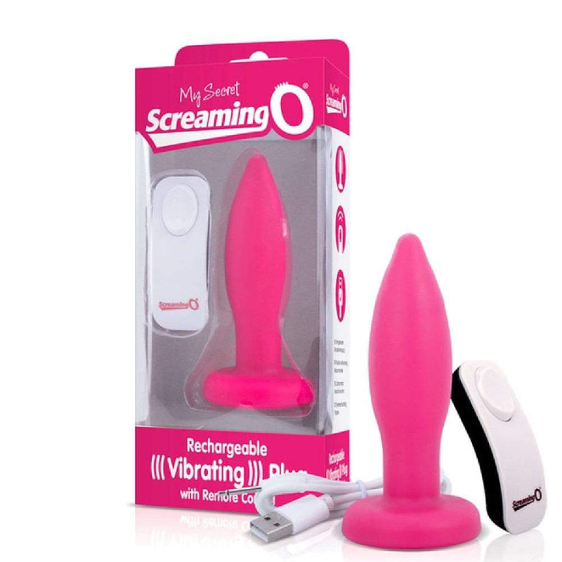 My Secret Screaming Vibrating Plug With Remote A$98.95 Fast shipping