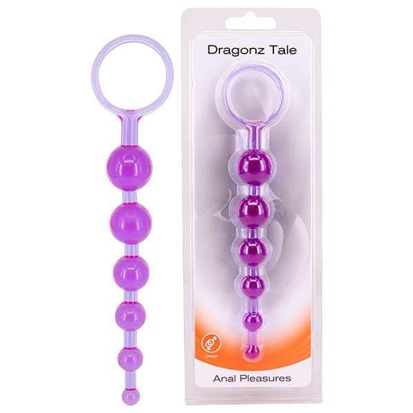 Seven Creations Dragonz Tale - Purple 20.5 cm Anal Beads A$10.58 Fast shipping