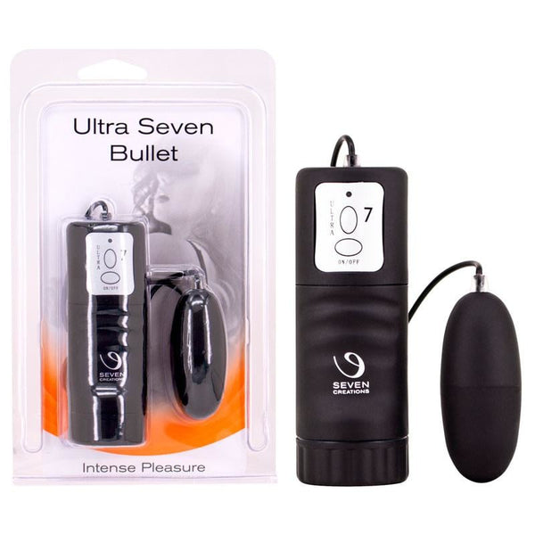 Seven Creations UltraSeven Bullet - Black 6 cm Bullet with Remote A$27.68 Fast