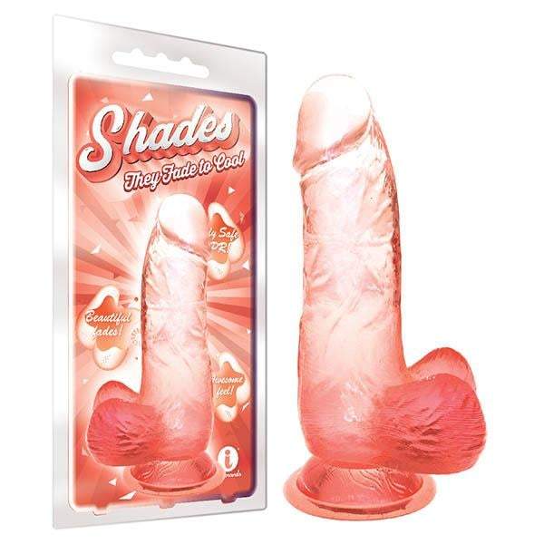 Shades 6’’ Jelly TPR Dong - Coral 15.2 cm Dong A$40.49 Fast shipping