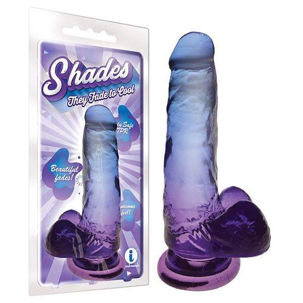 Shades 7’’ Jelly TPR Dong - Violet 17.8 cm Dong A$45.33 Fast shipping