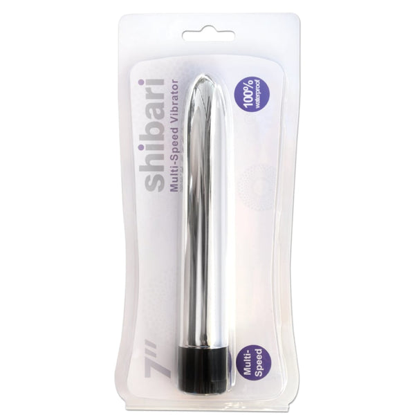 Shibari Multi-Speed Vibrator 7in Silver A$22.97 Fast shipping