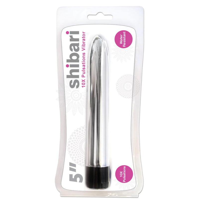 Shibari 10X Pulsations Vibrator 5in Silver A$20.95 Fast shipping