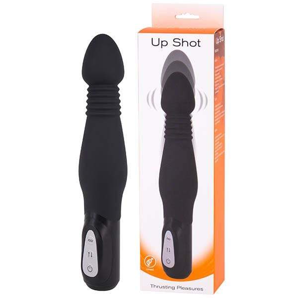 Up Shot - Black 23 cm Thrusting Anal Vibrator A$71.23 Fast shipping