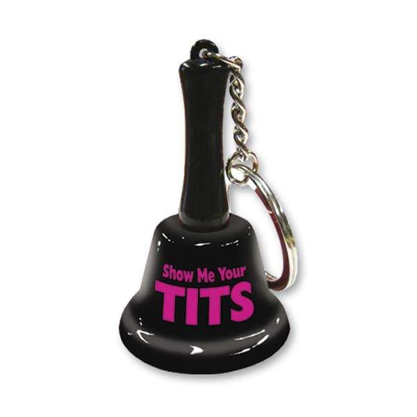 Show Me Your Tits Keychain Bell - Novelty Keychain A$11.98 Fast shipping