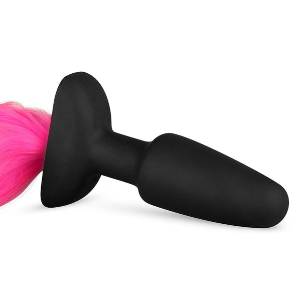 Silicone Butt Plug With Tail Pink A$45.87 Fast shipping