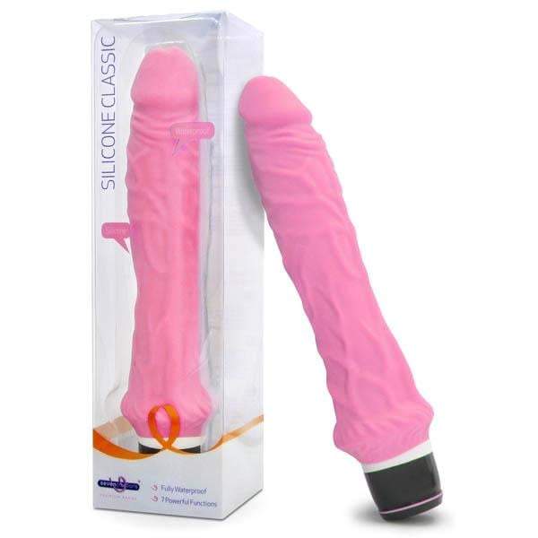 Silicone Classic - Pink 19.5 cm (7.5’’) Vibrator A$31.50 Fast shipping