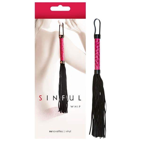 Sinful - Whip - Pink/Black Whip A$25.50 Fast shipping