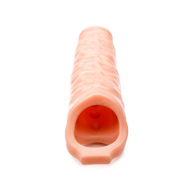 Size Matters 3’’ Flesh Penis Extender Sleeve - Flesh Penis Extension Sleeve