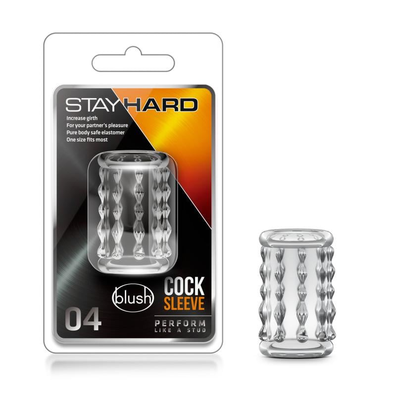 Stay Hard Cock Sleeve 04 - Clear Penis Sleeve A$11.73 Fast shipping