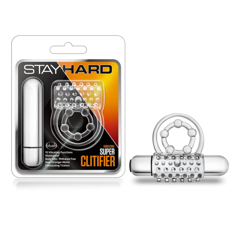 Stay Hard Vibrating Super Clitifier Clear A$31.33 Fast shipping