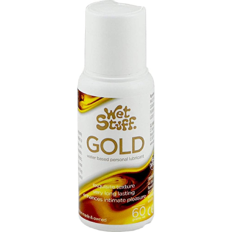 Wet Stuff Gold Clear Waterbased Lubricant - Pop Top Bottle A$12.95 Fast shipping