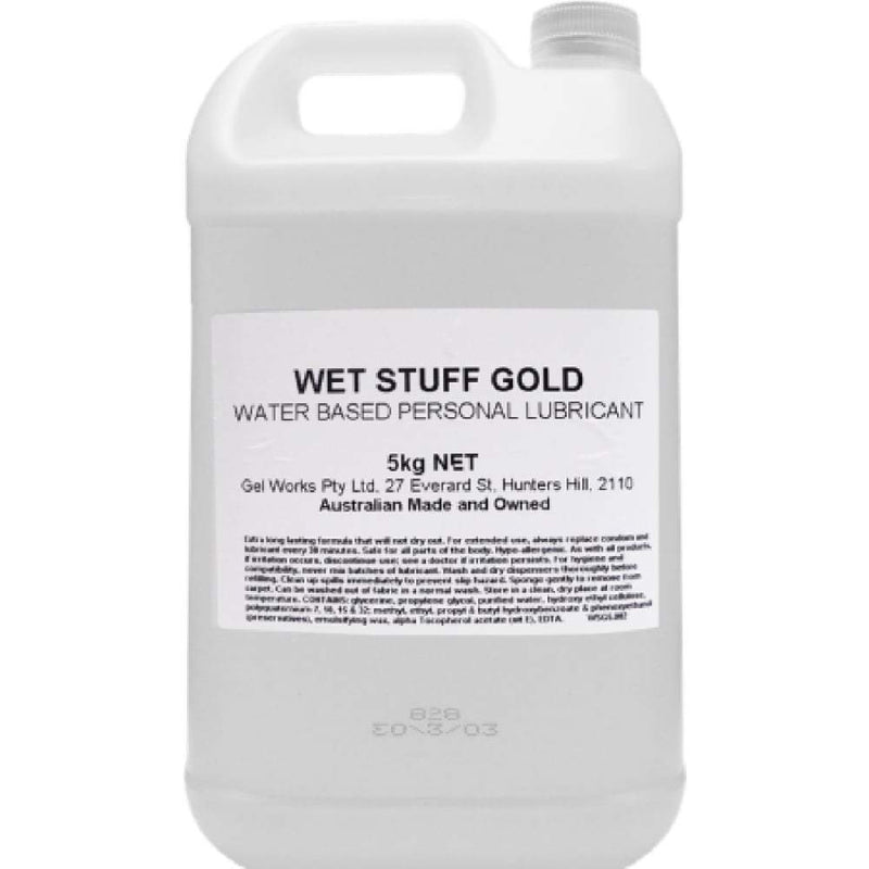 Wet Stuff Gold Clear Waterbased Lubricant - Pop Top Bottle A$133.37 Fast