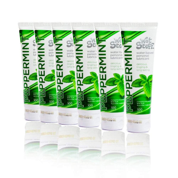 Wet Stuff Peppermint Tingle (6 X 100g Tube) A$85.95 Fast shipping