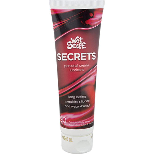 Wet Stuff Secrets - Tube - Silicone Based for Use with Condoms A$15.95 Fast