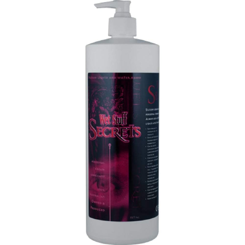 Wet Stuff Secrets - Tube - Silicone Based for Use with Condoms A$27.95 Fast