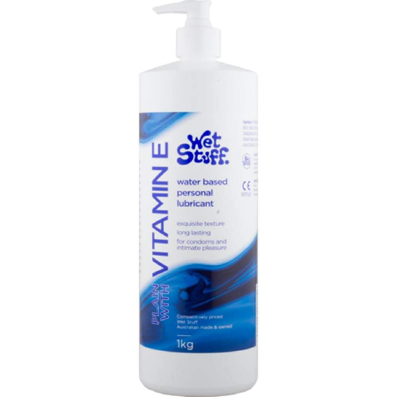 Wet Stuff Vitamin E - Long Lasting Water Based Lubricant - Pump Bottle A$48.95