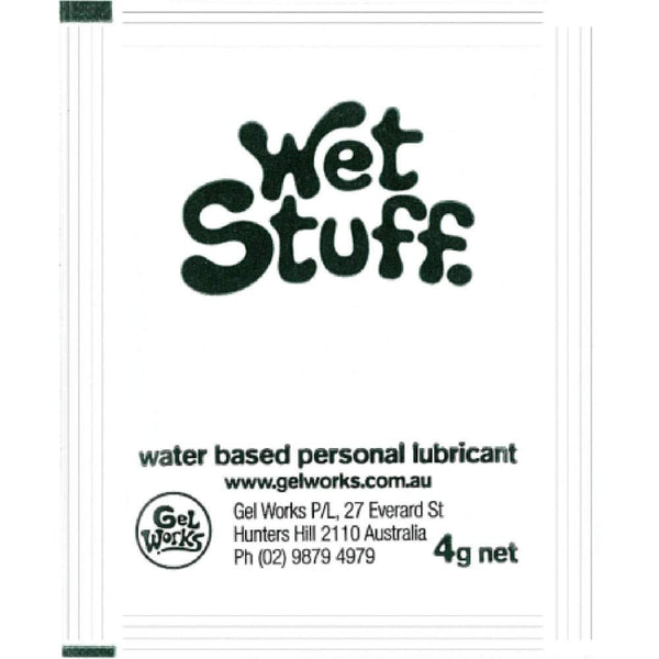 Wet Stuff Vitamin E - Long Lasting Water Based Lubricant - Pump Bottle A$199.95