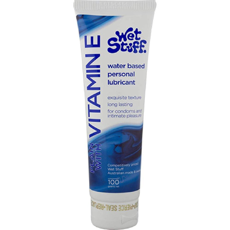 Wet Stuff Vitamin E - Long Lasting Water Based Lubricant - Pump Bottle A$27.95