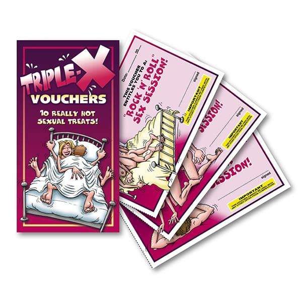 Triple-X Vouchers - Set of 10 Vouchers A$11.16 Fast shipping