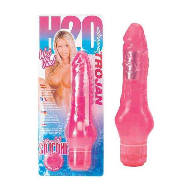 H2O Trojan - Pink 17.8 cm (7’’) Vibrator A$24.58 Fast shipping
