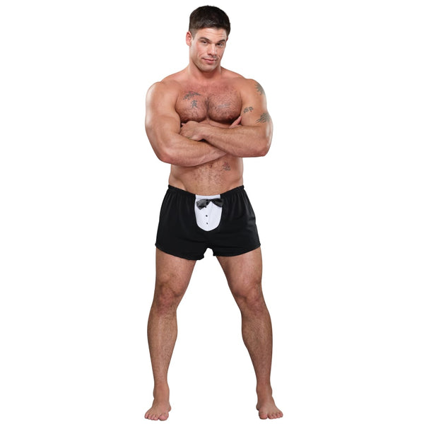 Tuxedo Boxer Novelty Underwear Black A$34.13 Fast shipping