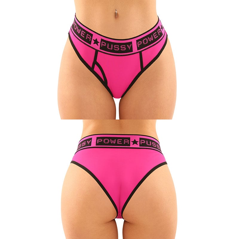 VIBES PUSSY POWER Brief & Thong - Underwear 2 Pack - L/XL Size A$41.16 Fast
