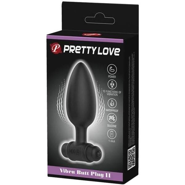 Vibra Butt Plug II (Black) A$37.95 Fast shipping