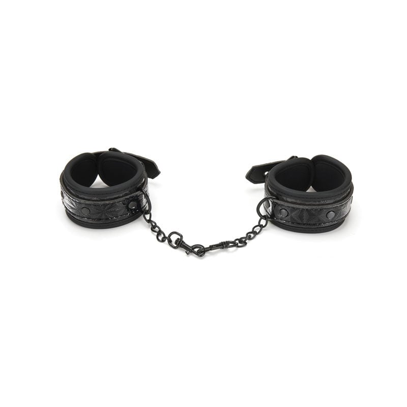WhipSmart Diamond Hand Cuffs - Black Restraints A$36.83 Fast shipping