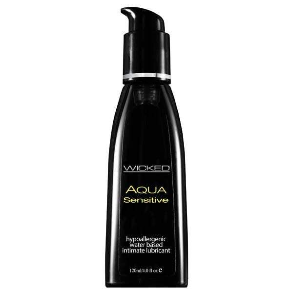 Wicked Aqua Sensitive - Water Based Lubricant - 120 ml (4 oz) Bottle A$24.58