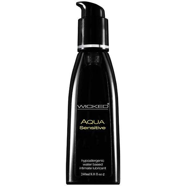 Wicked Aqua Sensitive - Water Based Lubricant - 240 ml (8 oz) Bottle A$33.83