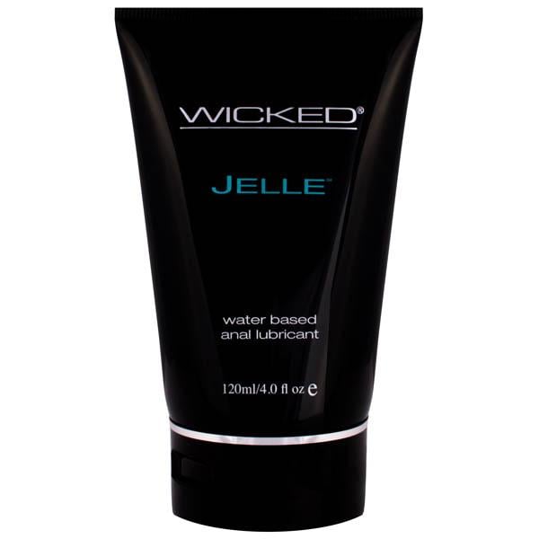 Wicked Jelle - Water Based Anal Lubricant - 120 ml (4 oz) Bottle A$22.53 Fast