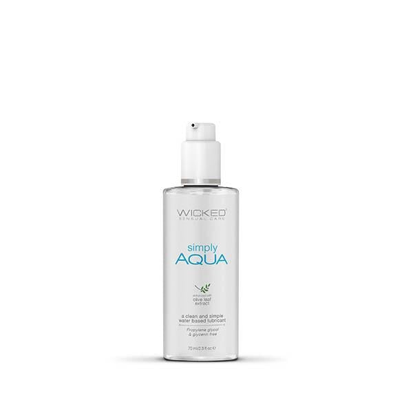 Wicked Simply Aqua - Water Based Lubricant - 70 ml (2.3 oz) Bottle A$21.74 Fast