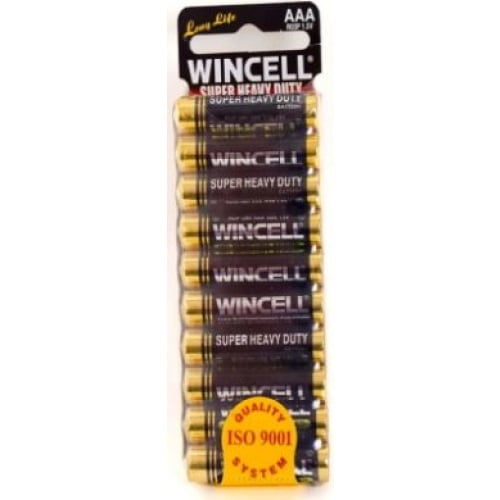 Wincell Super Heavy Duty AAA Shrink 10Pk Battery A$7.54 Fast shipping