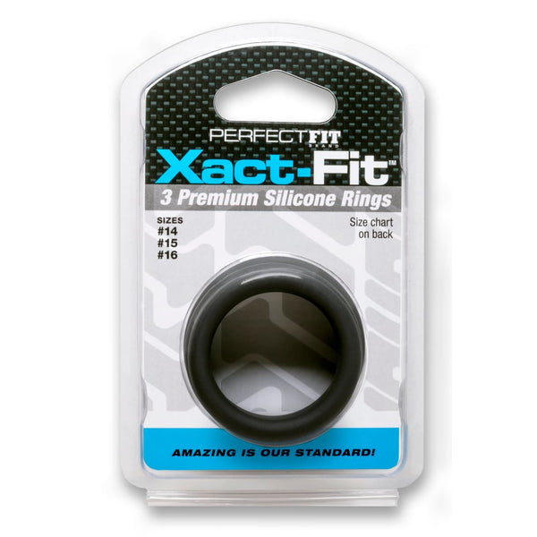 Xact-Fit Silicone Rings Medium 3 Ring Kit A$30.66 Fast shipping