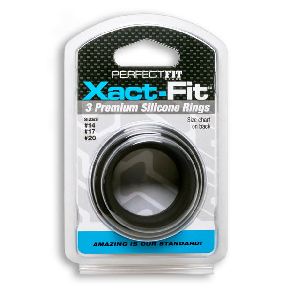 Xact-Fit Silicone Rings Mixed 3 Ring Kit A$30.66 Fast shipping