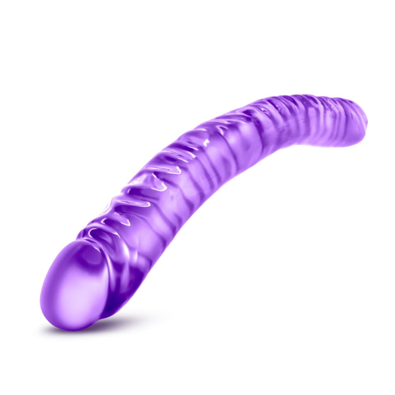 B Yours Double Dildo Purple 18in A$38.25 Fast shipping
