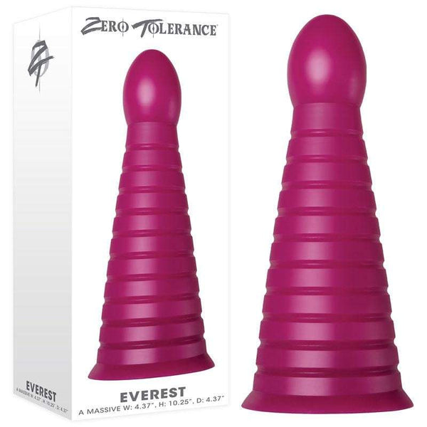 Zero Tolerance Everest - Burgundy Red 26 cm Giant Butt Plug A$73.98 Fast