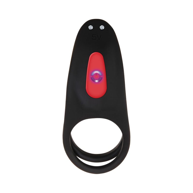 Zero Tolerance Vibrating Girth Enhancer Rechargeable Penis Sleeve Remote - Black