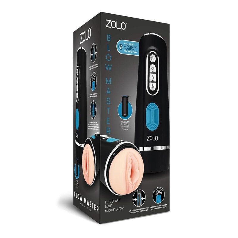 Zolo Blow Master - USB Rechargeable Vibrating Masturbator with Audio A$289.08