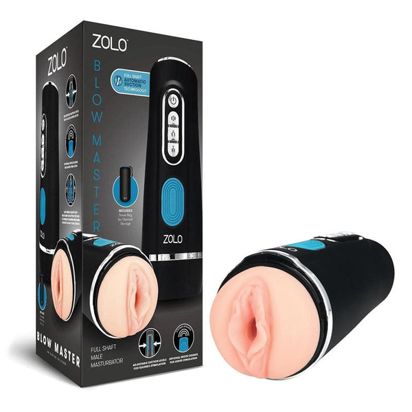 Zolo Blow Master - USB Rechargeable Vibrating Masturbator with Audio A$289.08