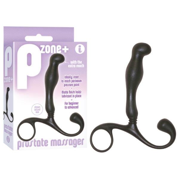 P-Zone + Prostate Massager - Black 10 cm Prostate Massager A$23.48 Fast shipping